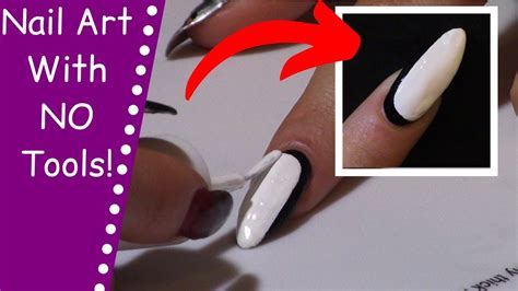 Easy Nail Art Designs Without Tools At Home For Girls Easy No Tool