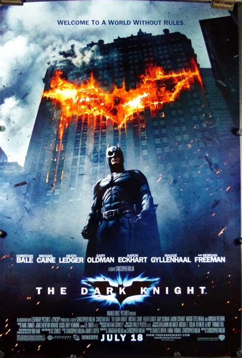 The Dark Knight Original International Style Movie Poster For Sale