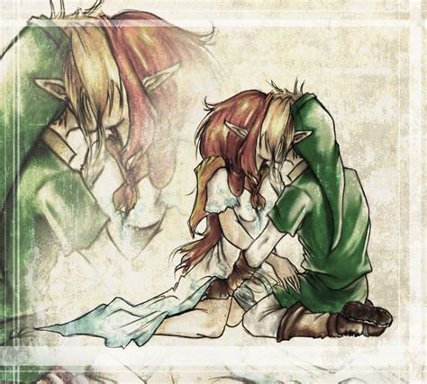 Link Malon By Zita On Deviantart Legend Of Zelda Characters Legend Of Zelda Zelda Art