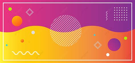 Wallpaper Banner Abstract Background With Elements Elements Vector