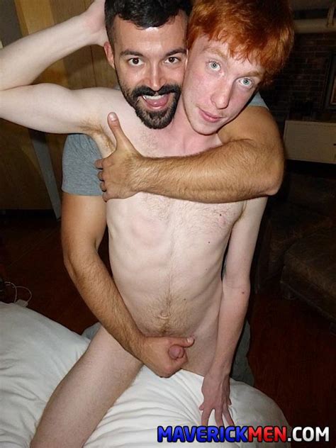 Young Virgin Ginger Twink Gets Two Thick Daddy Cocks Bareback