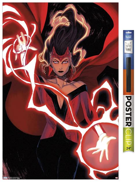 Marvel Comics Scarlet Witch Scarlet Witch Variant Wall Poster X Walmart Com