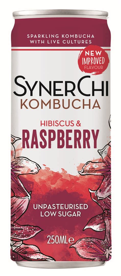 Synerchi Kombucha Hibiscus And Raspberry K And C Norton Wholesale Foods