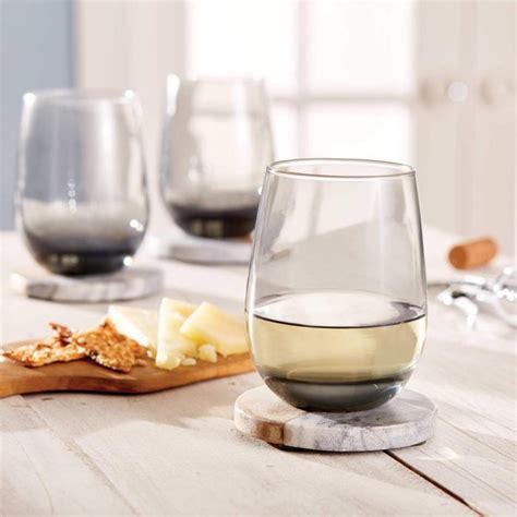 213 Wine Glass 15 Oz White Wine Stemless