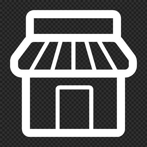 Png Store Marketplace Shopping White Icon Citypng