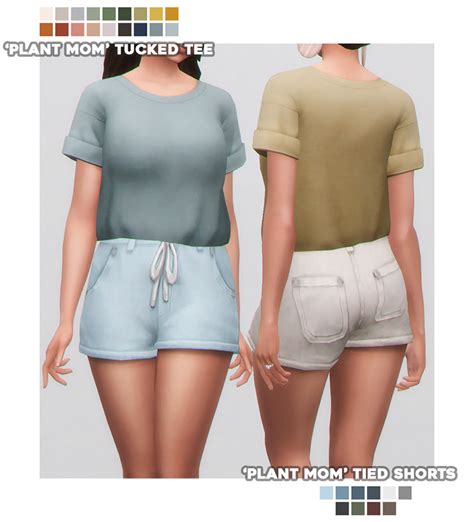 15 Cutest Girls Shorts Cc For Sims 4 Free To Download Fandomspot