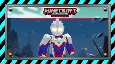 Minecraft Pe Ultraman Mod Mod Showcase Youtube