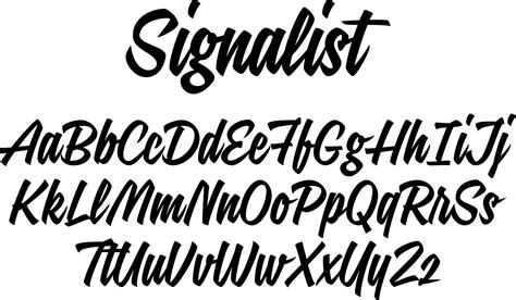 Signalist Font By Mika Melvas Font Bros Lettrage Lettres Peintes
