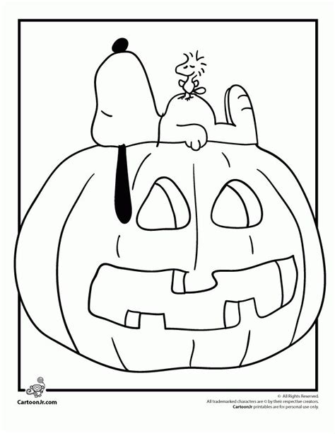 Charlie Brown Halloween Coloring Pages Az Coloring Pages With Regard