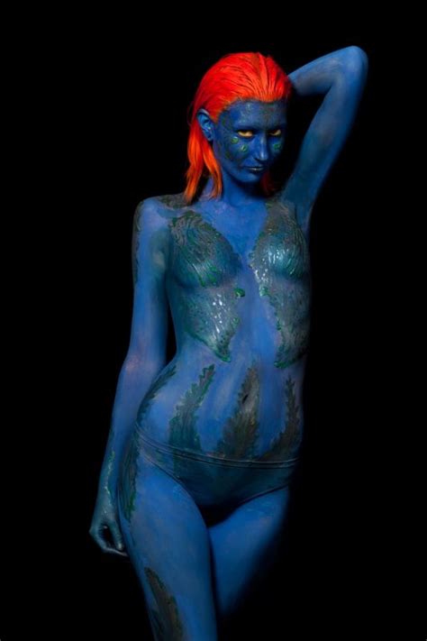 Mystique Body Paint Nude Xxgasm