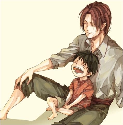 Shanks And Luffy One Piece Photo 16075836 Fanpop