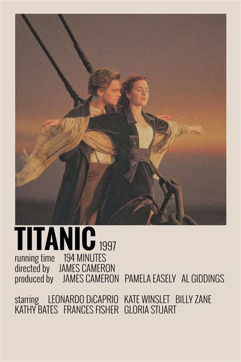 Titanic Angie Movie Posters Minimalist Titanic Movie Poster Movie
