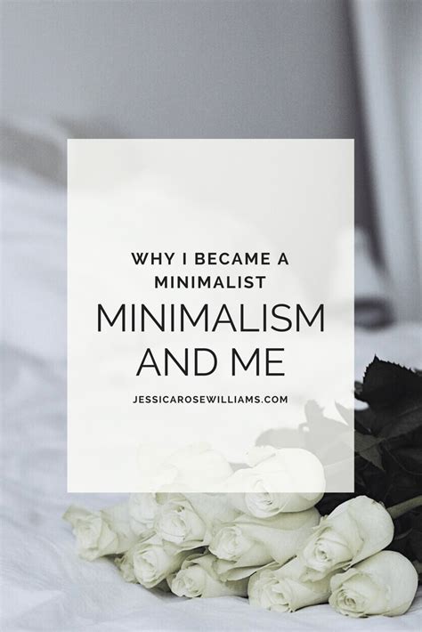 Minimalism And Me How It All Started — Jessica Rose Williams