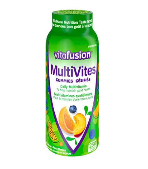 Vitafusion Multivites Gummy Vitamins For Adults 250 Gummies Noble
