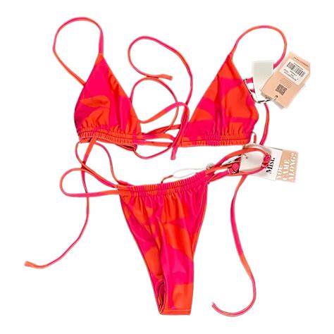 Tiger Mist Women S Pink Bikinis And Tankini Sets Depop