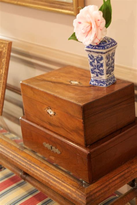 Antique Boxes Living With Thanksgiving