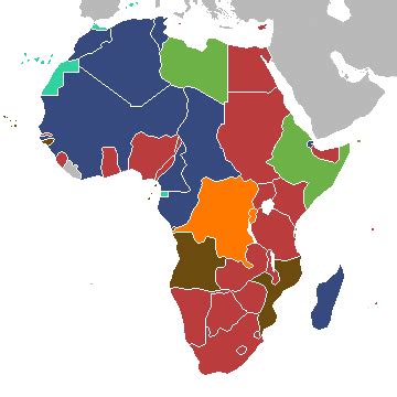 By the time world war i broke out, britain and france collectively controlled 45% of africa's population. File:Map of Africa in 1939.png - Wikimedia Commons