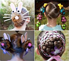 You can always use hair accessories for them, a ponytail or curly hair usually suit the little faces of the pretty angels. Updos for Girls