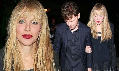 Courtney Love Seen Out For Dinner Date With A Young Man In Los Angeles
