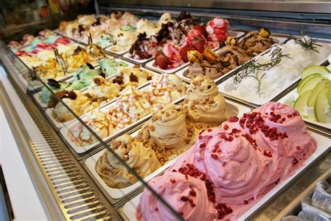 Italian Ice Cream Shop New Italian Ice Cream Shop Reflects Its