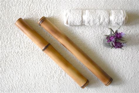 Free Shipping Bamboo Massage Sticks Set Of 2 Massage Tool Etsy