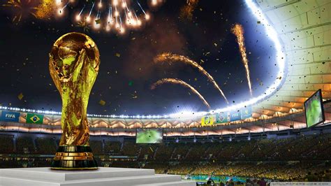 2022 World Cup Trophy Wallpaper