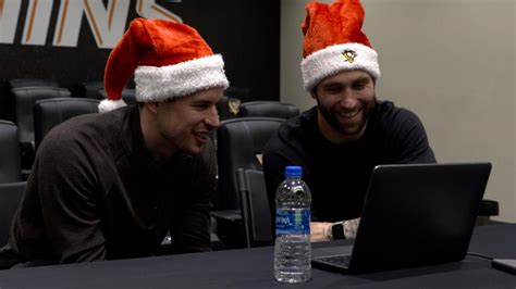 Penguins Spread Virtual Holiday Cheer At Upmc Childrens Hospital