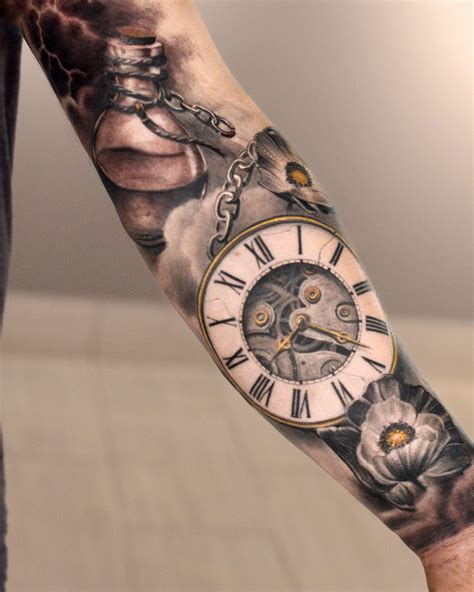 Time Heals Clock Tattoos Do Too Best Tattoo Shop In Nyc New York
