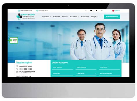 Doktor Klinik Web Sitesi