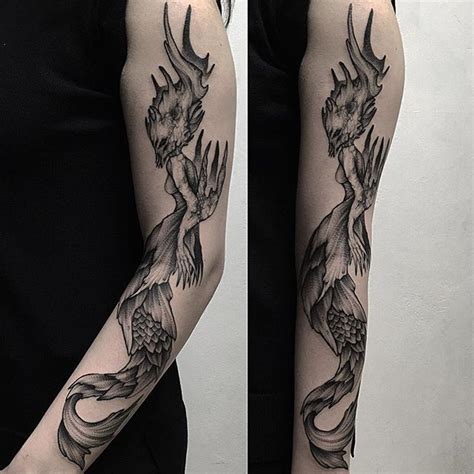 Tattoo Uploaded By Jentheripper • Odd Mermaid Tattoo By Parvick