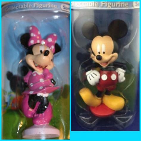 Disney Series 1 Collectible Figurinemickey Mouse And Minnie Mouse