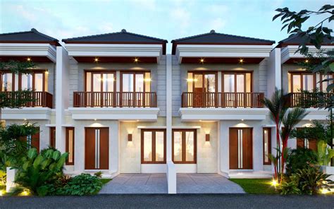 Desain Perumahan Arya Green Pamulang Villa Bali 2 Lantai Lebar 6 By