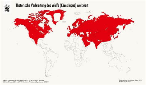 Historical Distribution Of The Wolf Vivid Maps