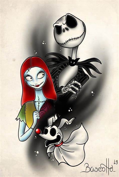 Jack And Sally Drawings