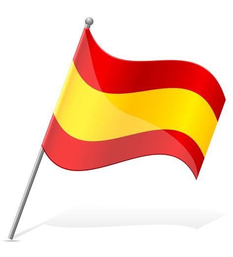 Flag Of Spain Vector Illustration 514435 Vector Art At Vecteezy