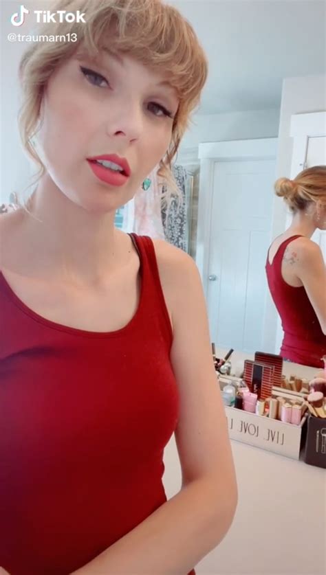 Taylor Swift Fans Go Wild Over Tiktok User Gone Viral For Looking Scary Identical To Star In