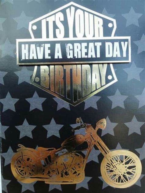 Happy Birthday With Harley Davidson Images And Photos Finder