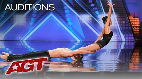 Agt S Sexiest Audition Acrobatic Dance Duo Excites The Agt Judges