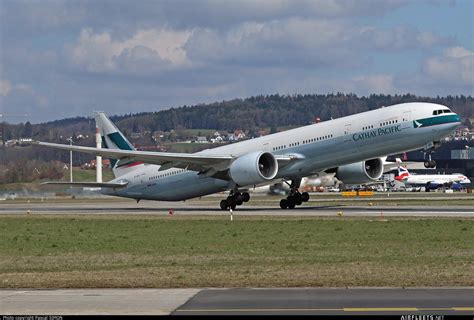 Cathay Pacific Boeing 777 B Kqk Photo 76830 Airfleets Aviation