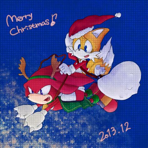 Knuckles And Tails By Mas2a On Deviantart Merry Merry Christmas To You Knuckle