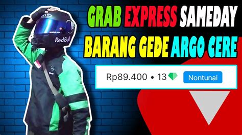 Grab Express Sameday Argo Ribu Ke Teluknaga Motovlog Driveronline Grab Youtube