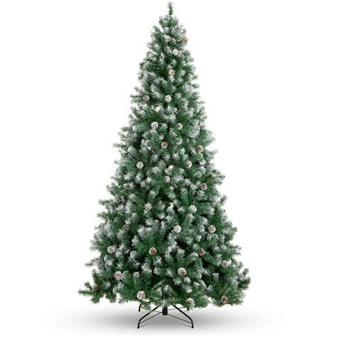 Best Choice Products 6ft Pre Decorated Holiday Christmas Pine Tree W