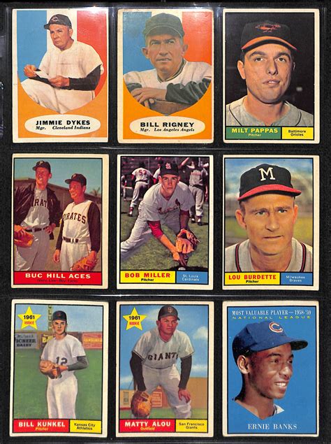 More items related to this product. Lot Detail - Lot of (72) 1961 Topps Baseball Cards with Eddie Mathews