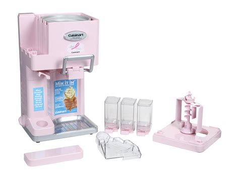 Cuisinart Ice Pk Mix It In Soft Serve Ice Cream Maker Pink Newegg Com