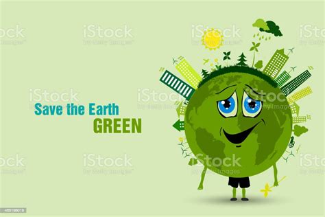 Saving The Earth Ecology Concept Stock Illustration Download Image