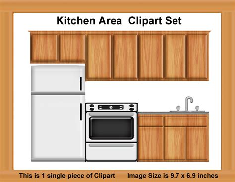 Newest 38 Kitchen Clip Art Set