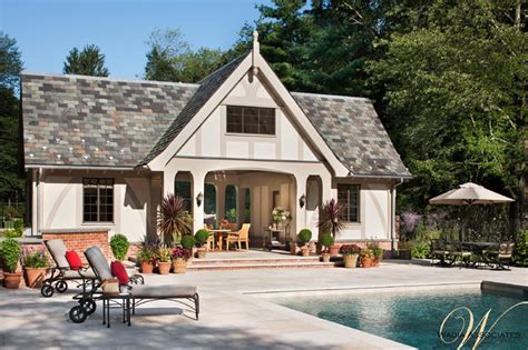 American Tudor Arts And Crafts Traditional Pool Other Metro By