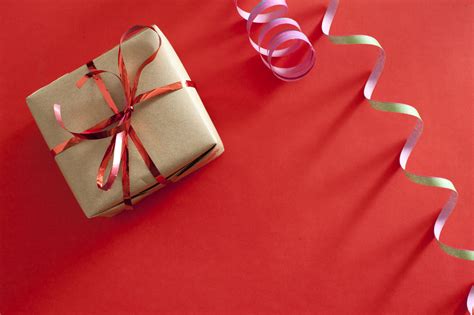 Free Stock Photo 11423 Festive background with a small gift ...