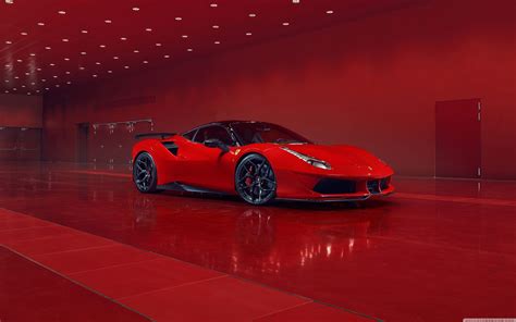 Red Ferrari Sports Car