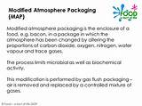 Pictures of Modified Atmosphere Packaging Process